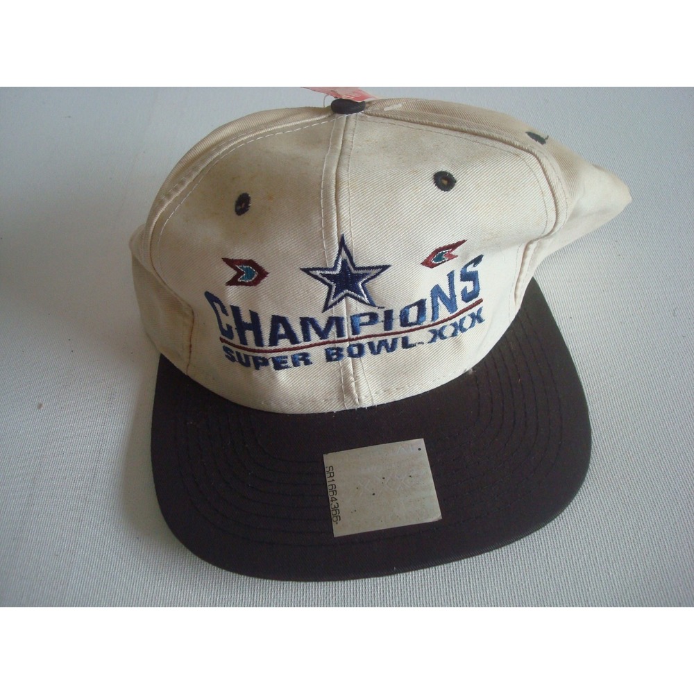 DALLAS‎ COWBOYS LOGO 7 SUPER BOWL     SNAPBACK  90S  CAP HAT 90S VINTAGE M2